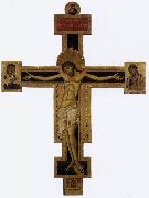 GIUNTA PISANO Crucifix sdh Sweden oil painting artist